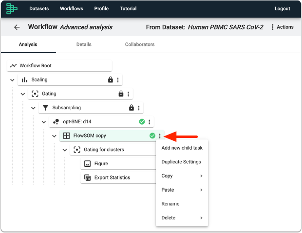 Where to Find Duplicate, Delete, Rename and Actions in Compact Mode